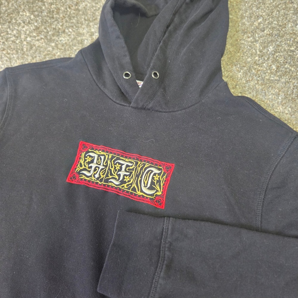 Stranger Things Hellfire Club HFC Demogorgon Black‎ Hoodie Mens Large Pullover